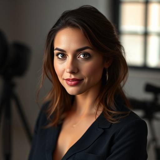 Portrait de Camille Moreau, photographe professionnelle chez StudioMédias.